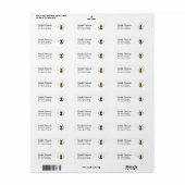 Honey Business Retouradreslabel Etiket (Full Sheet)