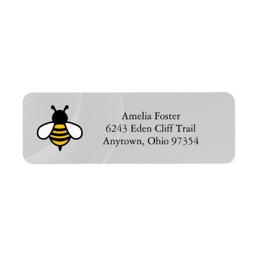 Honey Business Retouradreslabel Etiket (Voorkant)