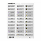 Honey Business Retouradreslabel Etiket (Full Sheet)