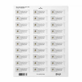 Honey Business Retouradreslabel Etiket (Full Sheet)