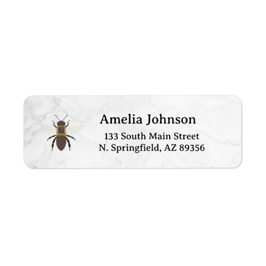 Honey Business Retouradreslabel Etiket (Voorkant)