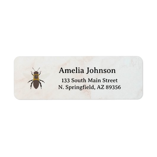 Honey Business Retouradreslabel Etiket (Voorkant)