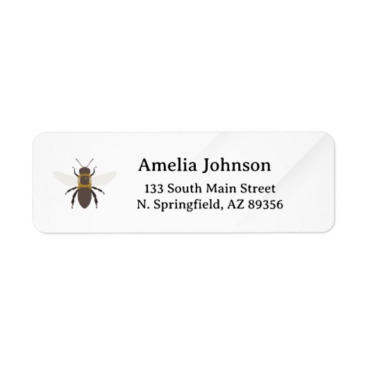 Honey Business  Return Address Label (Voorkant)
