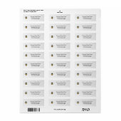Honey Business Return Address Label (Full Sheet)