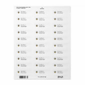 Honey Business  Return Address Label (Full Sheet)