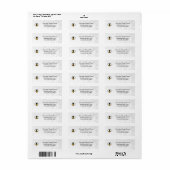 Honey Business Return Address Label (Full Sheet)