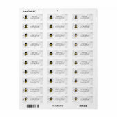 Honey Business Return Address Label (Full Sheet)