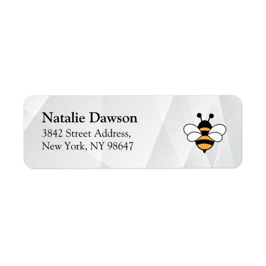 Honey Business Return Address Label (Voorkant)