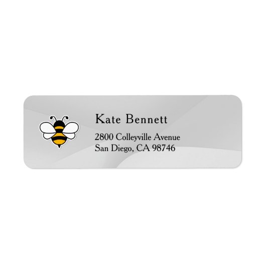 Honey Business  Return Address Label (Voorkant)