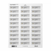 Honey Business  Return Address Label (Full Sheet)