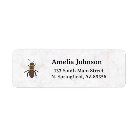Honey Business  Return Address Label (Voorkant)
