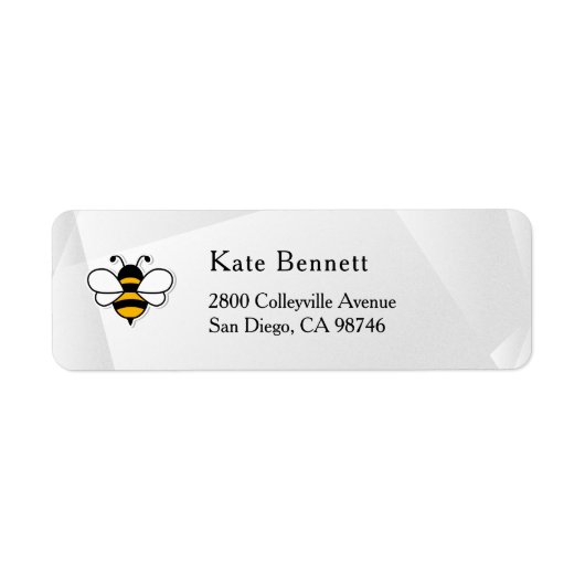 Honey Business  Return Address Label (Voorkant)