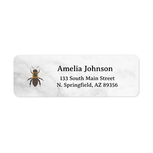 Honey Business  Return Address Label (Voorkant)