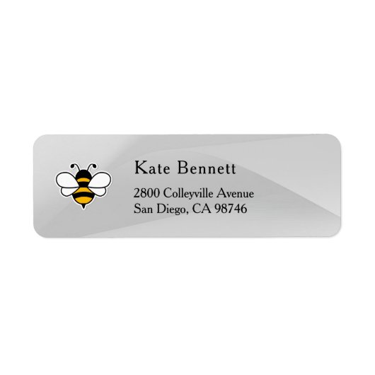 Honey Business  Return Address Label (Voorkant)