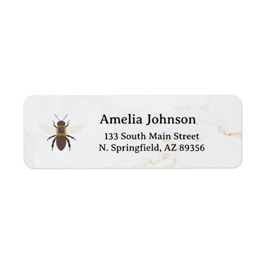 Honey Business  Return Address Label (Voorkant)