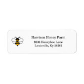 Honey Business Return Address Label (Voorkant)