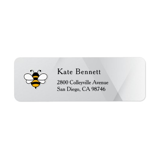 Honey Business  Return Address Label (Voorkant)