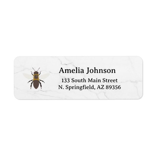 Honey Business  Return Address Label (Voorkant)