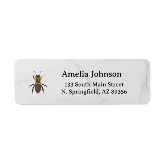 Honey Business  Return Address Label (Voorkant)