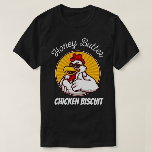Honey Butter Chicken Biscuit  T-shirt (Design voorkant)