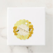 Honey Comb 3D Whimsey Business Bedankjes Labels (In situ)