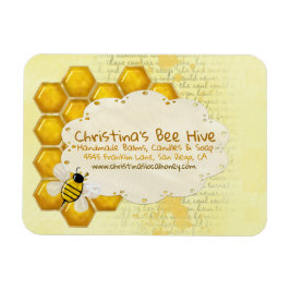 Honey Comb 3D Whimsey Business Magneet