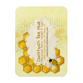 Honey Comb 3D Whimsey Business Magneet (Verticaal)