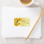 Honey Comb 3D Whimsey Etiket (Insitu)