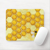 Honey Comb 3D Whimsey Muismat (Met muis)