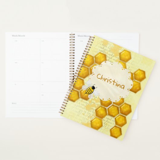 Honey Comb 3D Whimsey Planner (Display)