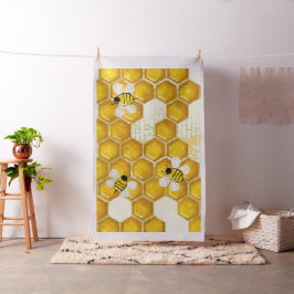 Honey Comb 3D Whimsey Stof