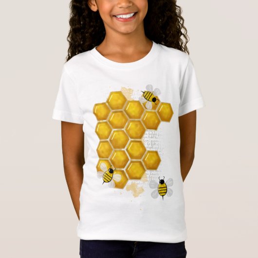 Honey Comb 3D Whimsey T-shirt (Voorkant)