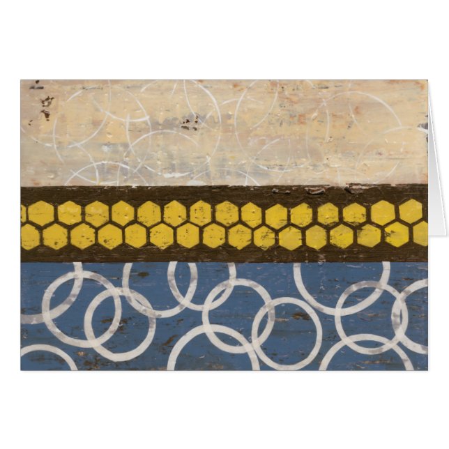 Honey Comb Abstract I (Voorkant Horizontaal)