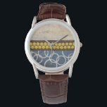 Honey Comb Abstract I Horloge<br><div class="desc">ThuisDécor</div>