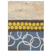 Honey Comb Abstract I Klembord (Achterkant)