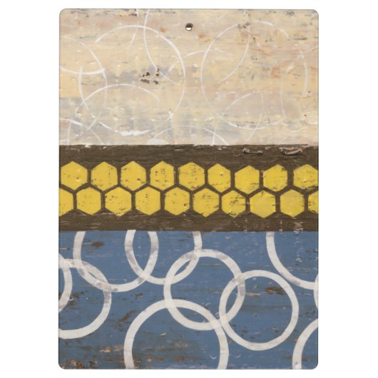 Honey Comb Abstract I Klembord (Achterkant)
