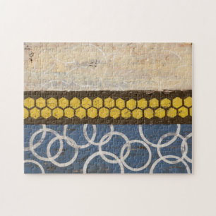 Honey Comb Abstract I Legpuzzel