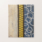 Honey Comb Abstract I Legpuzzel (Verticaal)