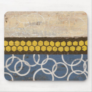 Honey Comb Abstract I Muismat