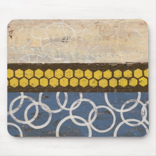 Honey Comb Abstract I Muismat (Voorkant)