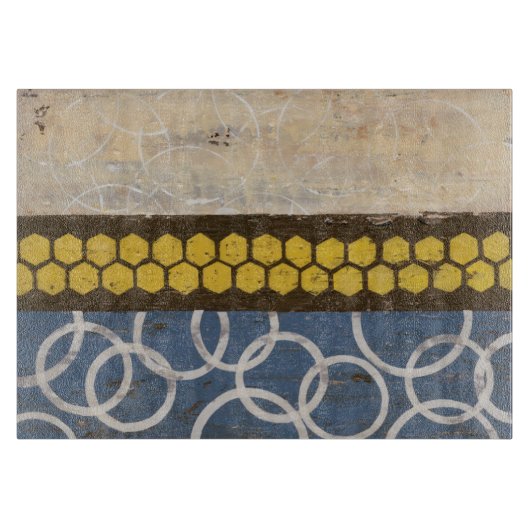 Honey Comb Abstract I Snijplank (Voorkant)