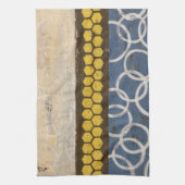 Honey Comb Abstract I Theedoek (Verticaal)