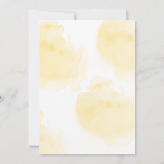 Honey Comb Bijen Verjaardagsfeest Kaart (Achterkant)