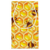 Honey Comb Gift Box Klein Cadeauzakje (Achterkant)