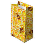 Honey Comb Gift Box Klein Cadeauzakje (Voorkant Gekanteld)