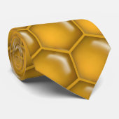 Honey Comb Pattern Stropdas (Opgerold)
