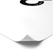 Honey Combed Funny Honey Pun Poster (Hoek)