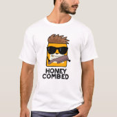 Honey Combed Funny Honey Pun T-shirt (Voorkant)