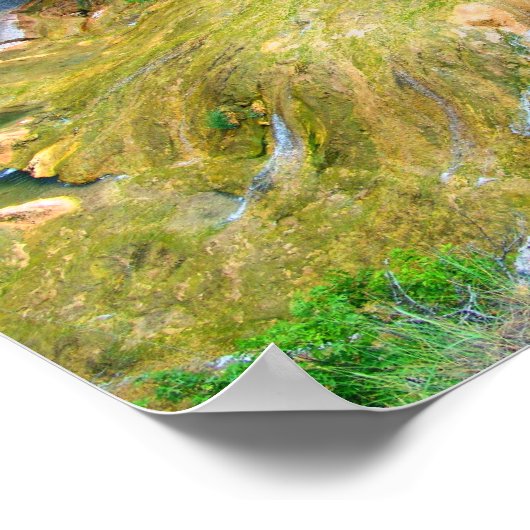 Honey Creek boven Turner Herfst III - Colour Satur Poster (Hoek)