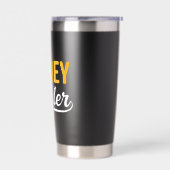 Honey Dealer Beekeeper Honeycomb Beekeeping Queen  Geïsoleerde Drinkbeker (Links)